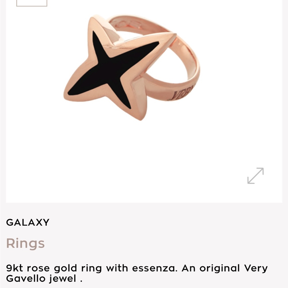 Very Gavello Galaxy Ring size 6- 6.5
